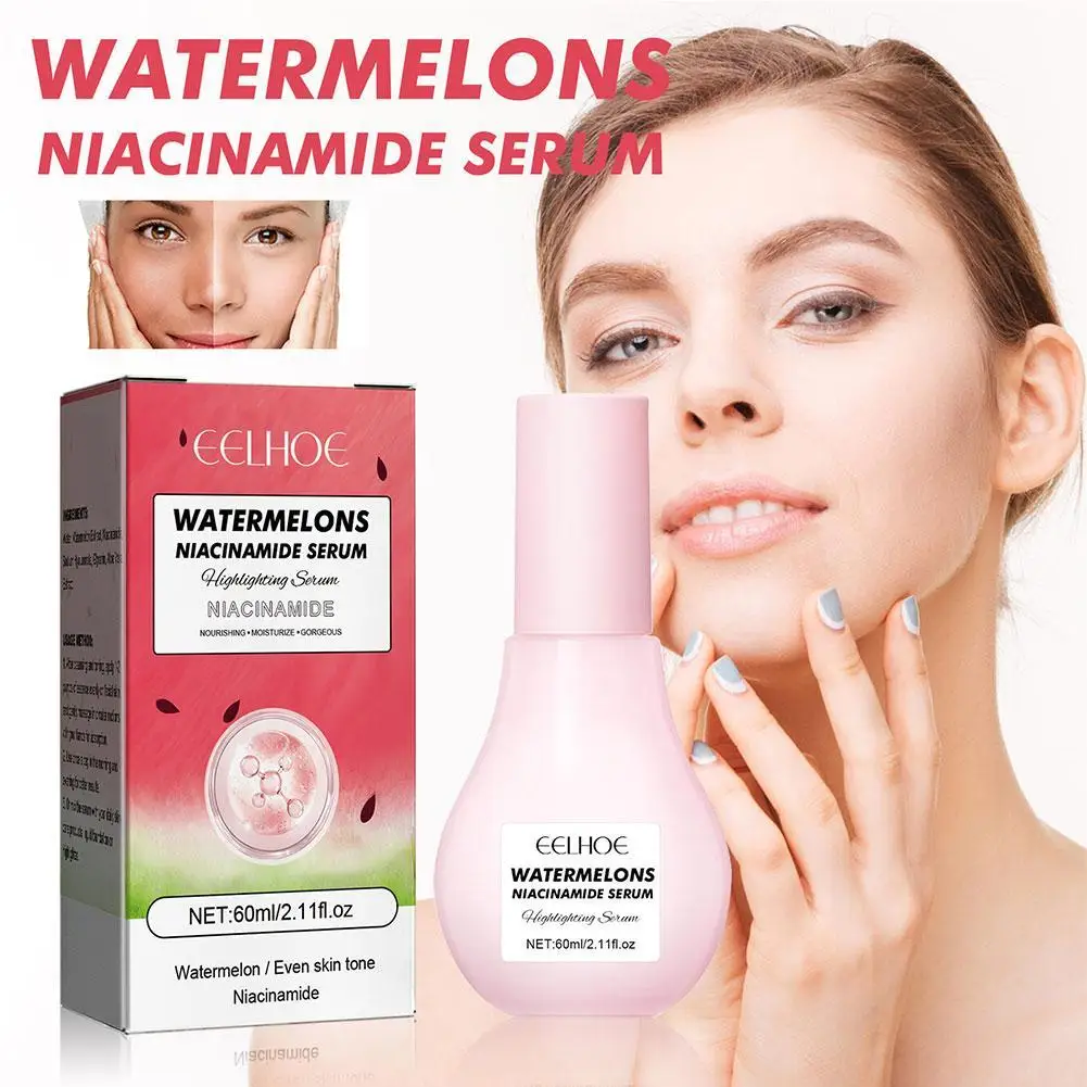 Niacinamide Brightening Serum - Watermelon Glow Niacinamide Moisturize Serum,Moisturizing Facial