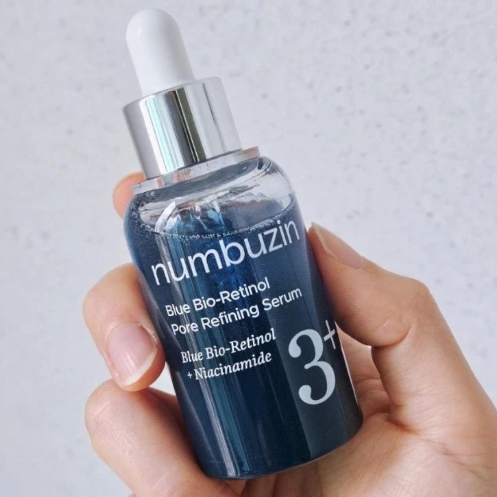 Numbuzin No.3 Blue Bio-Retinol - Niacinamide Brightening Serum review and price