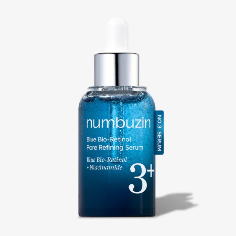 Numbuzin No.3 Blue Bio-Retinol - Niacinamide Brightening Serum review and price