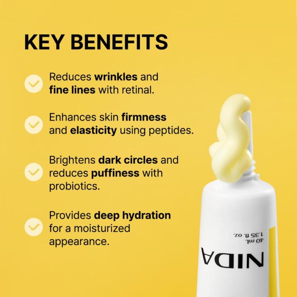 Korean 40ml NIDA Revive Eye Cr - Eye Cream Peptide review and price