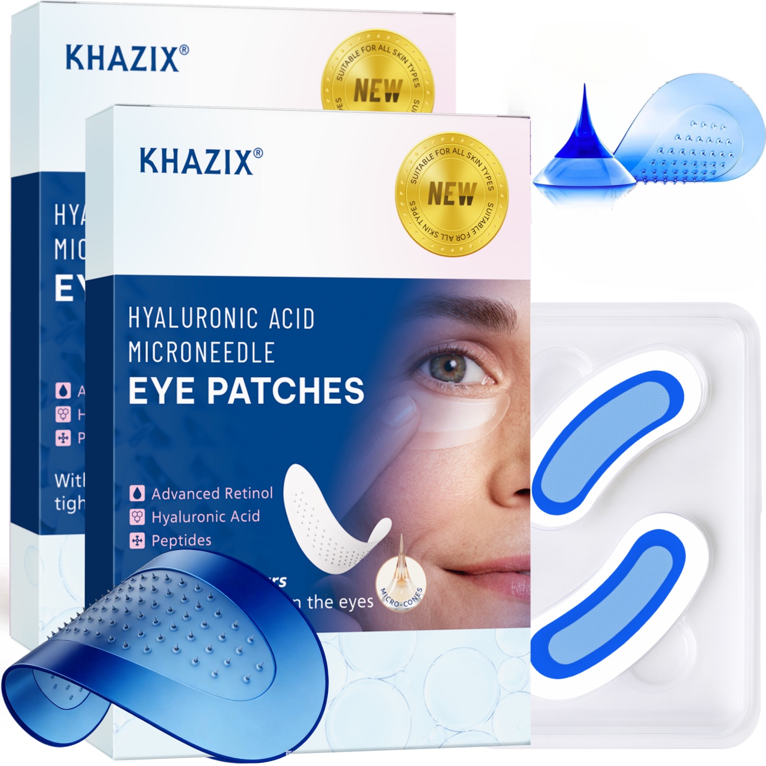 Retinol Microneedle Eye Patche - Eye Cream Peptide review and price