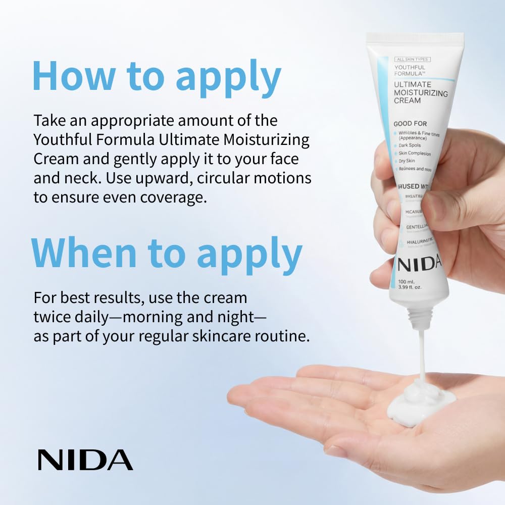 NIDA Moisturizing Cream+Sunscr - Eye Cream Peptide review and price